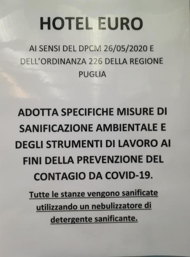 Hotel Euro San Giovanni Rotondo Eksteriør billede